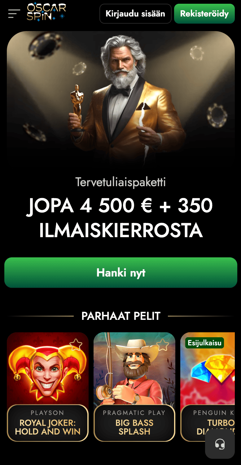 Oscarspin mobile